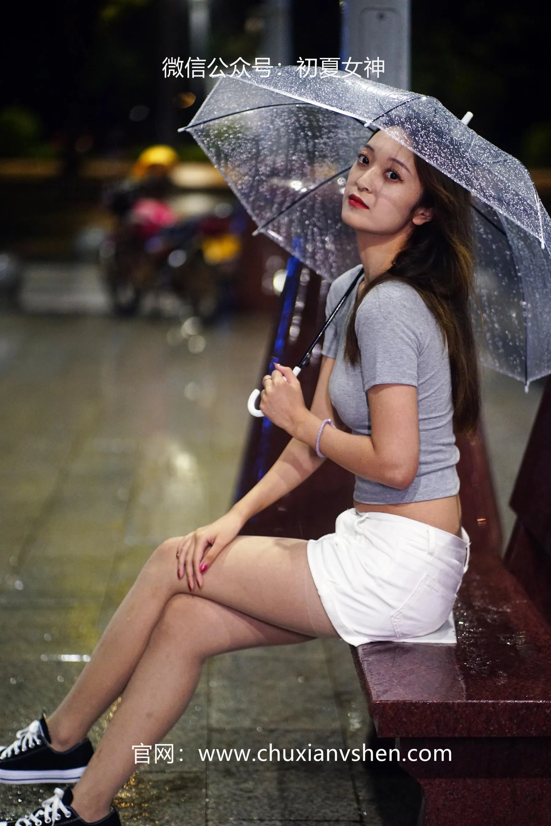 初夏女神 NO.037 依依 夏日夜雨 [72P]插图